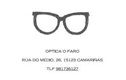 Horario de apertura Óptica O Faro, Camariñas