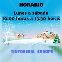 Horario de apertura Tintoreria Europa, Algeciras