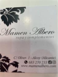 Horario de apertura Mamen Albero Ropa y Complementos, Alcoi