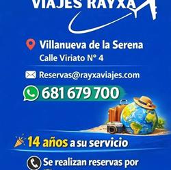 Horario de apertura Viajes Rayxa (Grupo asociado Aventours), Villanueva de la Serena