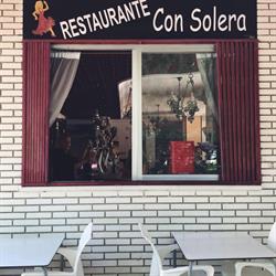 Horario de apertura Restaurante Con Solera, Alicante
