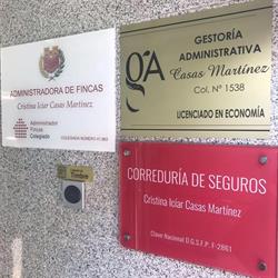 Horario de apertura Gestoría Casas Martínez, Palencia