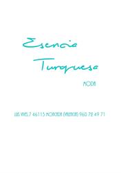 Horario de apertura Esencia Turquesa Cb, Moncada