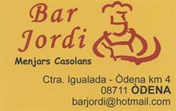 Horario de apertura Bar jordi s.l., Odena