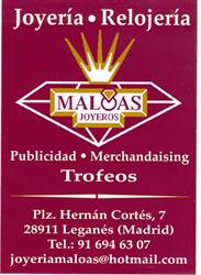 Horario de apertura Joyería maloas, Leganés