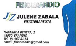 Horario de apertura Fisioerandio, Altzaga