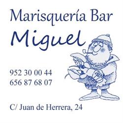 Marisquería Miguel en Málaga (Distrito Centro) - Horario de apertura