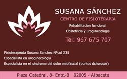 Horario de apertura Centro de Fisioterapia Susana Sánchez, Albacete