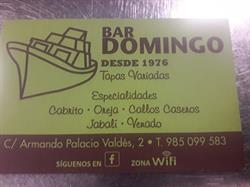 Horario de apertura Bar Domingo, Candás