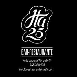Horario de apertura Bar Restaurante HA25, Vitoria-Gasteiz