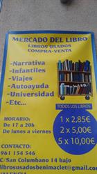Mercado del Libro Usado de Benimaclet en Valencia (Benimaclet) - Horario de apertura