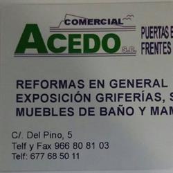 Horario de apertura Comercial Acedo y Ortiz s.c., Benidorm