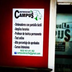 Horario de apertura Autoescuela Campus, San Cristóbal de La Laguna