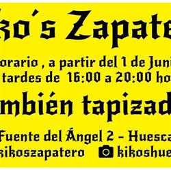 Horario de apertura Kikos Zapatero, Huesca