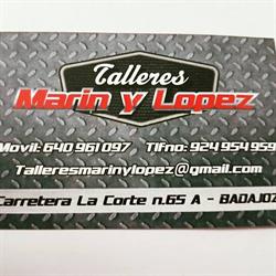 Horario de apertura Talleres Marín y López, Badajoz