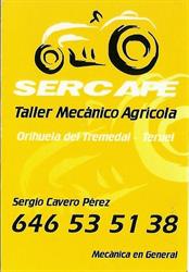 Horario de apertura Talleres Sercape, Orihuela del Tremedal