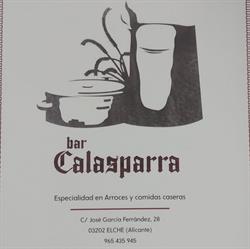 Horario de apertura Bar Calasparra, Elche