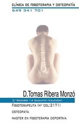 Horario de apertura Clínica De Fisioterapia Y Osteopatia Tomás Ribera, Sagunto