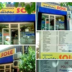 Horario de apertura Comidas para llevar SOLE en El Palmar, Murcia