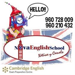 Horario de apertura Nova English School, Xàtiva