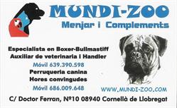 Horario de apertura Mundi-Zoo, Cornellà de Llobregat