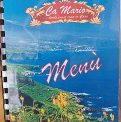 Horario de apertura Ca Mario, Puerto de la Cruz