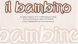 Horario de apertura Il Bambino, Balaguer