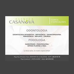 Horario de apertura Gemma Casanova - Clínica Casanova, Benifairó de la Valldigna