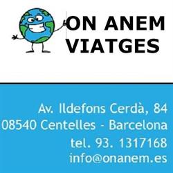 Horario de apertura On Anem - Agència de viatges, Centelles