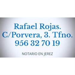Horario de apertura Notario Rafael Rojas Sánchez, notaría en Jerez de la Frontera, 