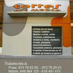 Horario de apertura Torres Art Moble, Torres de Segre