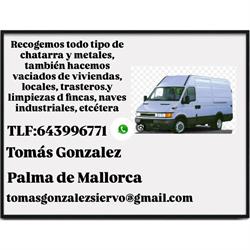 Horario de apertura Mudanzas, Transportes Y Vaciados Mallorca., Palma de Mallorca
