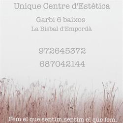 Horario de apertura Unique centra de estetica, La Bisbal d'Emporda