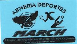 Horario de apertura Armería March, Moncada