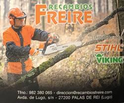 Horario de apertura Recambios Freire, Palas de Rei