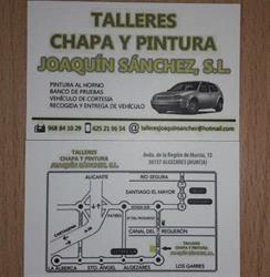 Horario de apertura Talleres Joaquín Sánchez S.L., Murcia
