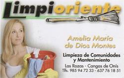 Horario de apertura Limpioriente, Cangas de Onís