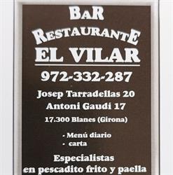 Horario de apertura Bar Restaurant El Vilar, Blanes