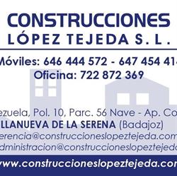 Horario de apertura Construcciones Lopez Tejeda, Villanueva de la Serena