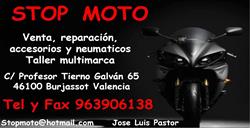 Horario de apertura Stop moto, Burjassot
