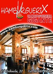 Horario de apertura Hamburguerix Elche, 