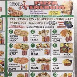Horario de apertura Pizza Energía, Cerdanyola del Valles