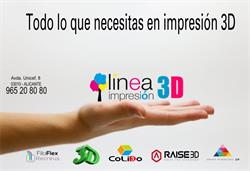 Horario de apertura LINEA IMPRESION 3D, Alicante