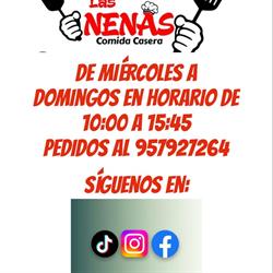 Comida Casera Las Nenas en Córdoba (Sureste) - Horario de apertura