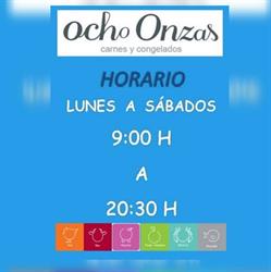 Horario de apertura Congelados Ocho Onzas, Los Realejos