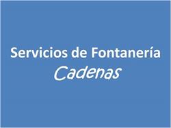 Horario de apertura Servicios de Fontanería Cadenas, Madrid