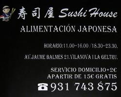 Horario de apertura Sushi House, Vilanova i la Geltrú