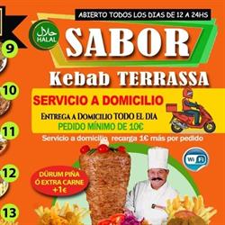 Horario de apertura Sabor Kebab Terrassa,