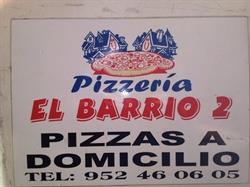 Horario de apertura Pizzería El Barrio - Pizzas y comida a domicilio en Fuengirola-Mijas Costa, 