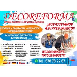 Horario de apertura Decoreforma Torrevieja, 